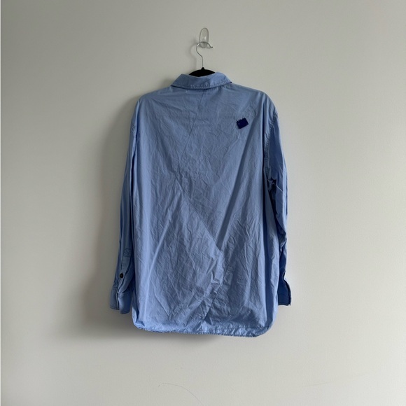 Zara X Adererror - Blue Button-Up - Picture 9 of 11